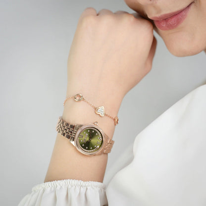 Just Cavalli Lovestruck Valentines Rose Gold Olive