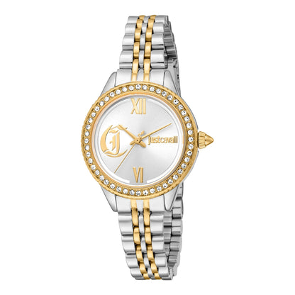 Just Cavalli Forward Two Tones YG Silver