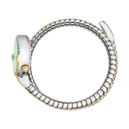 Just Cavalli Radiosa Two Tones YG Silver Green