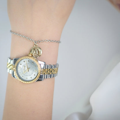 Just Cavalli Sublime Animalier Two Tones YG Silver