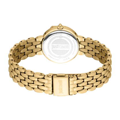 Just Cavalli Rosa Snake Yellow Gold Green