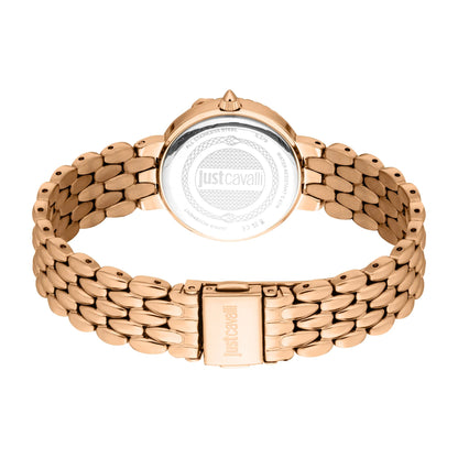 Just Cavalli Rosa Snake Rose Gold Silver