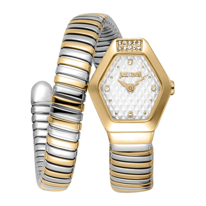 Just Cavalli Splora Silver Yellow Gold