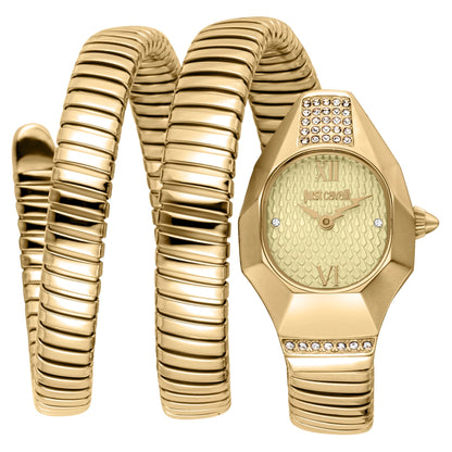 Just Cavalli Lunara Yellow Gold Champagne
