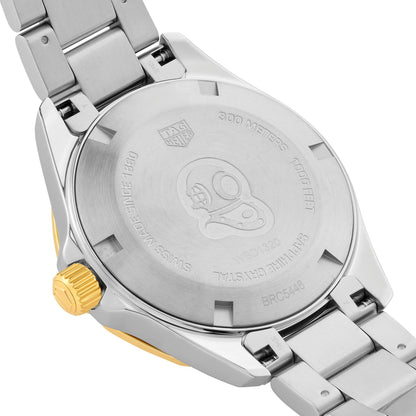 Tag Heuer Aquaracer Gold Plated And Stainless Steel Ladies Watch