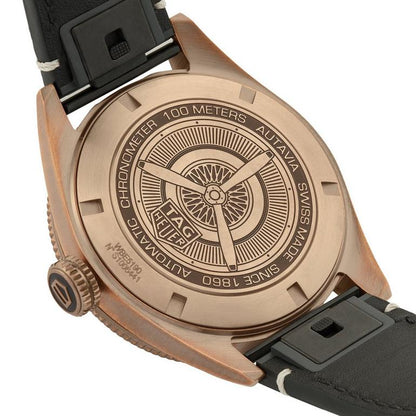 Tag Heuer Autavia Bronze Automatic Chronometer Mens Watch