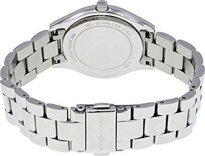 Michael Kors Mk3548 Ladies Mini Slim Runway Silver Watch