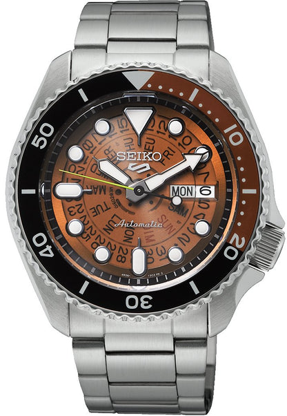 Seiko Watch 5 Sports Skeleton Dial Srpj47k1