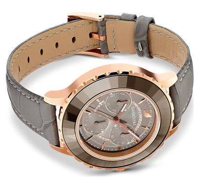 Swarovski Watch Octea Lux Chrono Grey 5452495