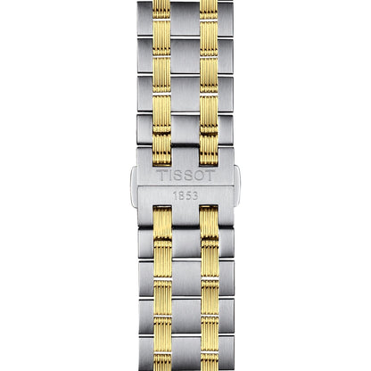 Tissot Mens Watch Automatics Iii T Classic 39mm Silver Gold T0654302203100