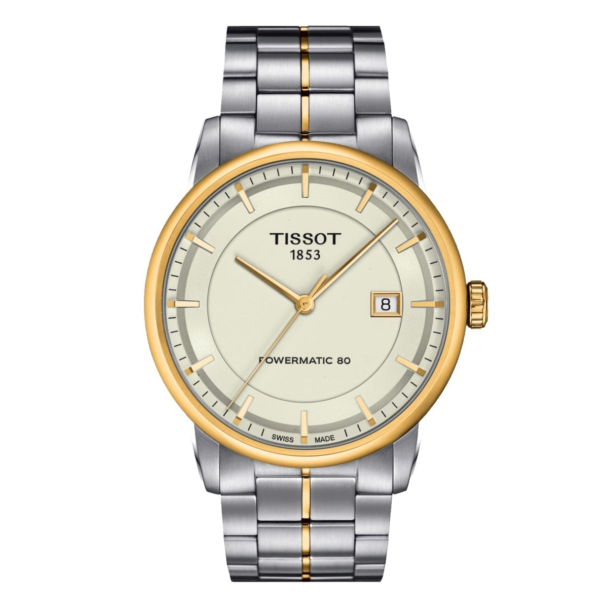 Tissot Mens Luxury Powermatic 80 Date Automatic Watch T0864072226100