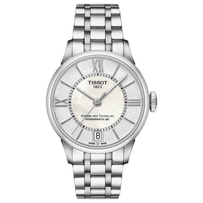 Tissot Ladies Automatic Watch Chemin Des Tourelles Powermatic 80 T0992071111300