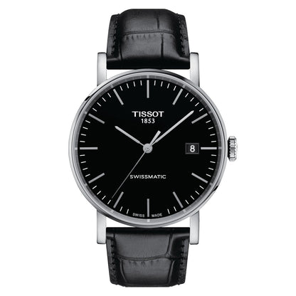 Tissot Mens Watch Everytime Swissmatic 40mm Black T1094071605100