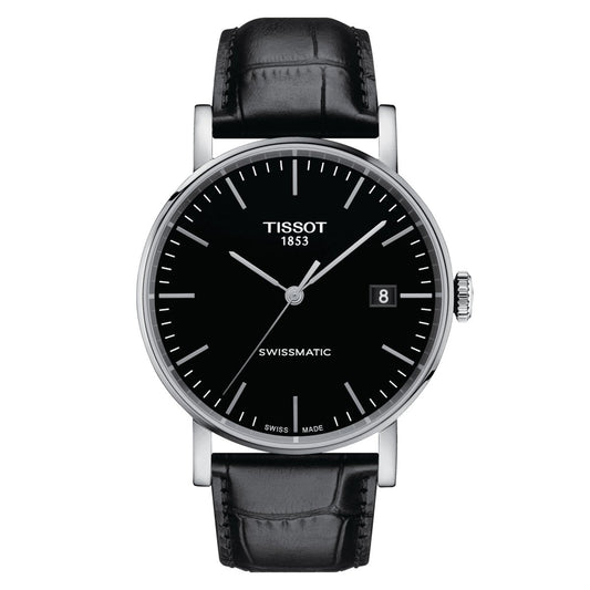 Tissot Mens Watch Everytime Swissmatic 40mm Black T1094071605100