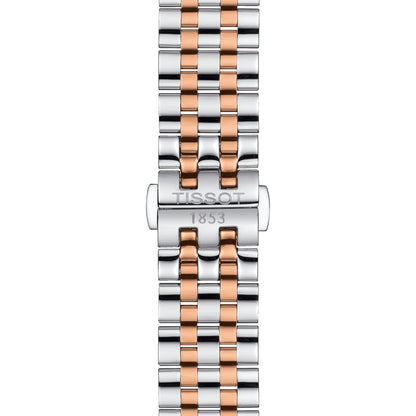 Tissot Mens Watch Carson Auto Powermatic 80 Premium 40mm Steel Rose T1224072203300