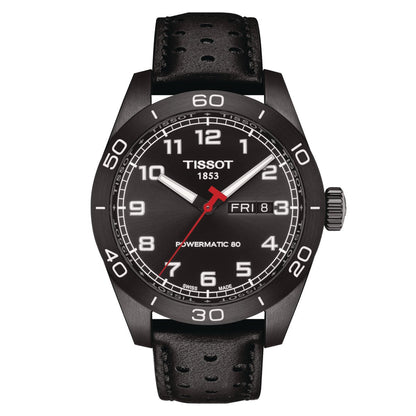 Tissot Mens Chronograph Watch Prs 516 Powermatic 80 Black T1314303605200