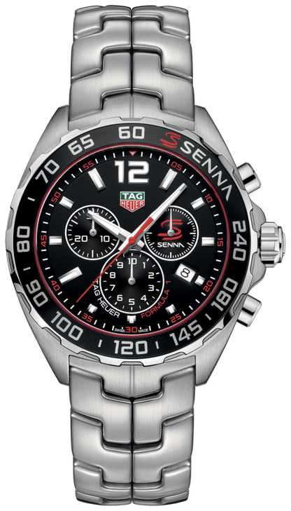 Tag Heuer Senna Quartz Stainless Steel Watch For Men Caz1015 Ba0883