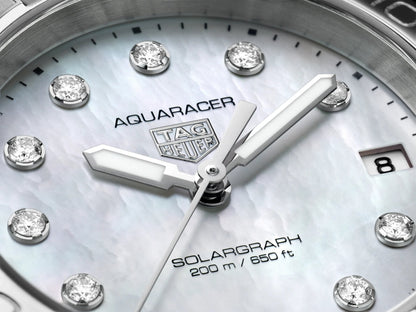Tag Heuer Watch Aquaracer Professional 200 Solargraph 34 Wbp1313 Ba0005
