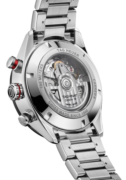 Tag Heuer Watch Carrera Automatic Chronograph Cbn2a1aa Ba0643