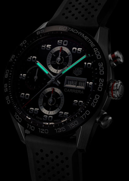 Tag Heuer Watch Carrera Automatic Chronograph Cbn2a1aa Ft6228