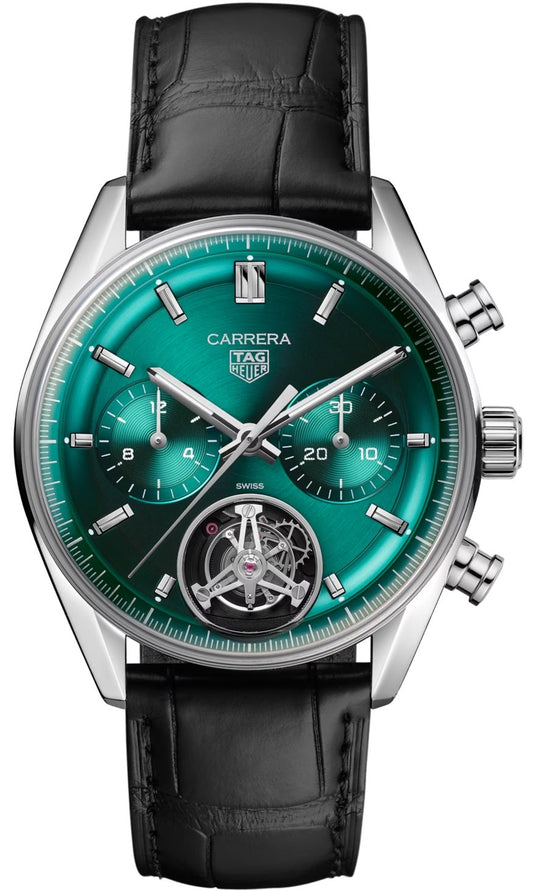 Tag Heuer Watch Carrera Chronograph Tourbillon Cbs5011 Fc6566