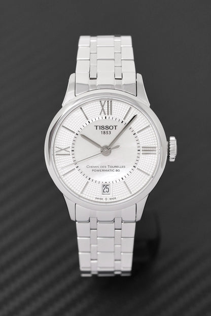Tissot Ladies Automatic Watch Chemin Des Tourelles Powermatic 80 T0992071111300
