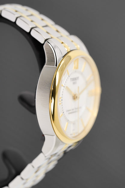 Tissot Ladies Automatic Watch Chemin Des Tourelles Powermatic 80 Two Tone T0992072211800