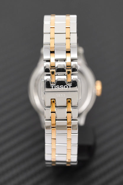 Tissot Ladies Automatic Watch Chemin Des Tourelles Powermatic 80 Two Tone Rose Helvetic Pride Special Edition T0992072211801