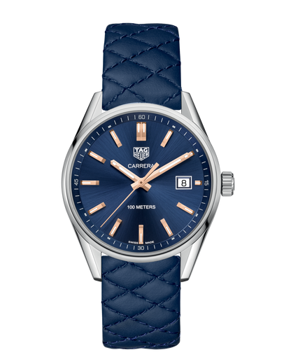 Tag Heuer Carrera Quartz 39mm Watch For Women War1112 Fc6391