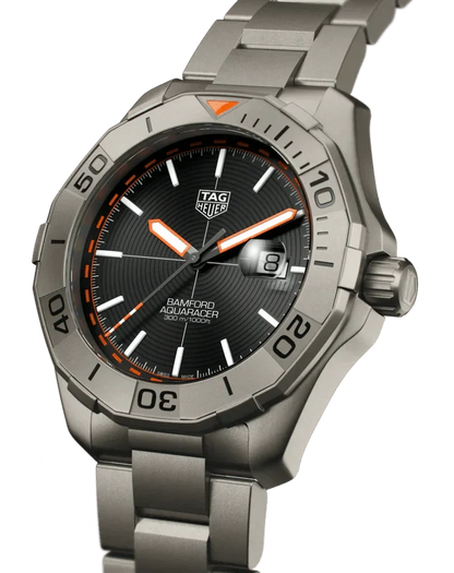 TAg Heuer Aquaracer Carbon 41mm Calibre 5 Automatic Mens Watch