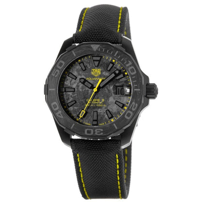 Tag Heuer Aquaracer Carbon Dial Watch For Men Wbd218b Fc6446