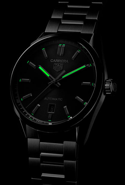 Tag Heuer Watch Carrera Calibre 5 Automatic Mens Wbn2110 Ba0639