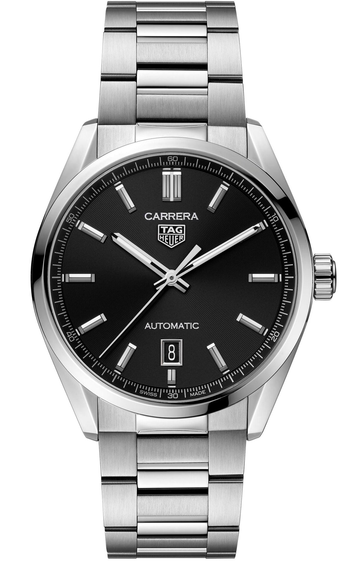 Tag Heuer Watch Carrera Calibre 5 Automatic Mens Wbn2110 Ba0639