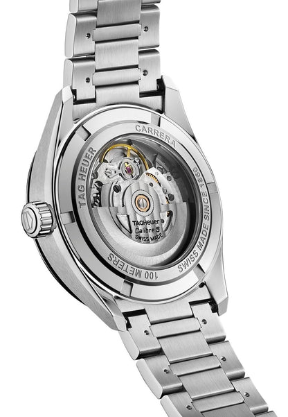 Tag Heuer Watch Carrera Calibre 5 Automatic Mens Wbn2111 Ba0639