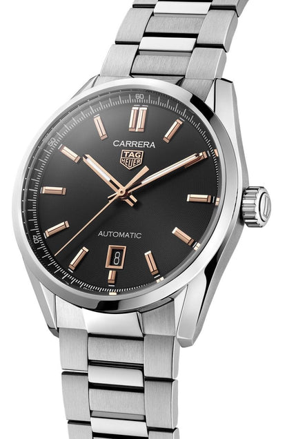 Tag Heuer Watch Carrera Calibre 5 Automatic Mens Wbn2113 Ba0639