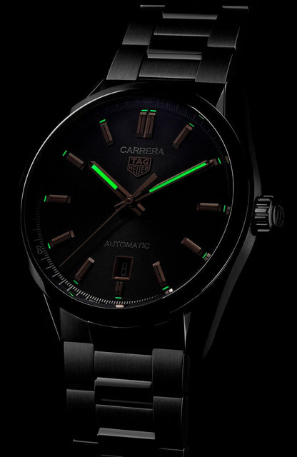 Tag Heuer Watch Carrera Calibre 5 Automatic Mens Wbn2113 Ba0639