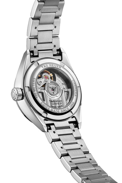 Tag Heuer Watch Carrera Calibre 9 Automatic Ladies Wbn2411 Ba0621