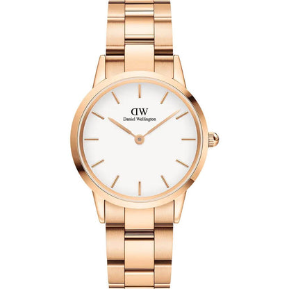 Daniel Wellington Iconic Link Ladies Rose Gold Watch Dw00600211