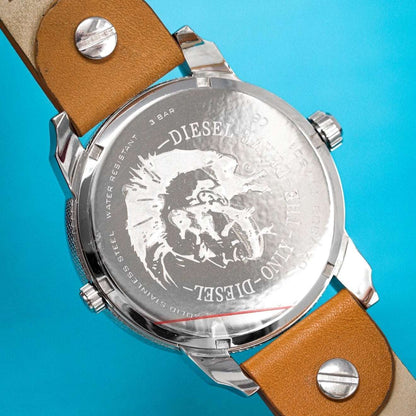 Diesel Dz7308 Men S Mini Daddy Blue Watch