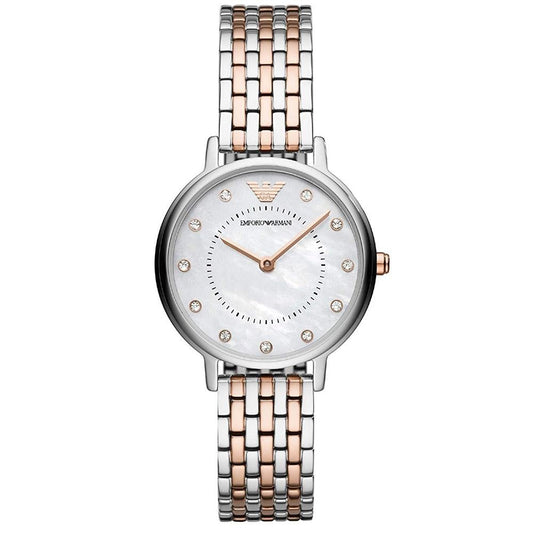 Emporio Armani Ar11094 Ladies Rose Gold Watch