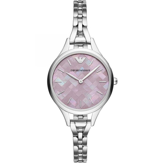 Emporio Armani Ar11122 Ladies Aurora Lilac Watch