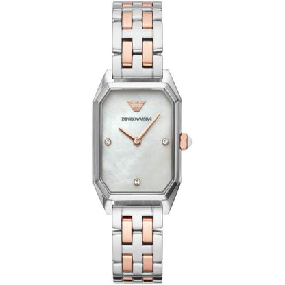 Emporio Armani Ar11146 Ladies Two Tone Watch