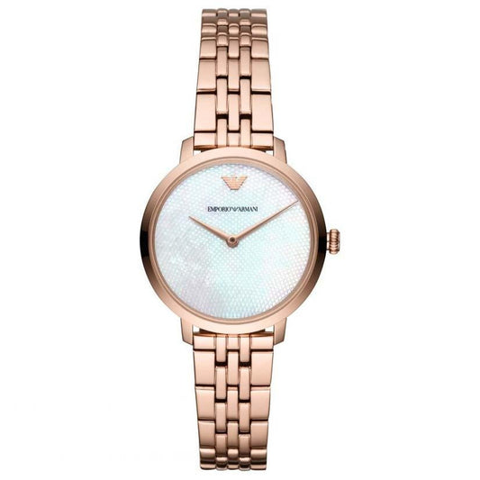 Emporio Armani Ar11158 Ladies Rose Gold Watch