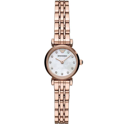 Emporio Armani Ar11203 Ladies Gianni T Bar Rose Gold Watch