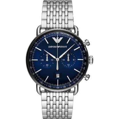 Emporio Armani Ar11238 Men S Aviator Chronograph Watch