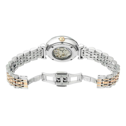 Emporio Armani Ar1992 Ladies Meccanico Rose Gold Watch