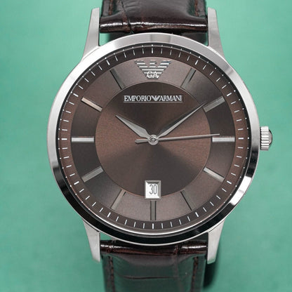 Emporio Armani Ar2413 Men S Renato Brown Watch
