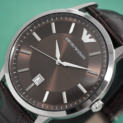 Emporio Armani Ar2413 Men S Renato Brown Watch