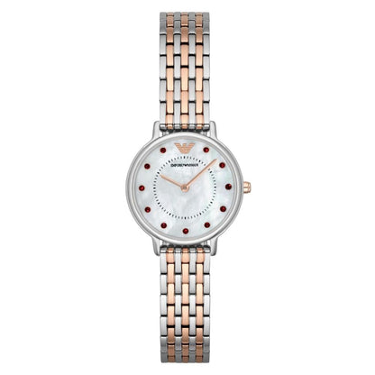 Emporio Armani Ar2515 Ladies Two Tone Watch