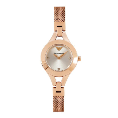 Emporio Armani Ar7362 Ladies Rose Gold Watch